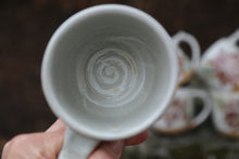 Load image into Gallery viewer, RuthAnn Zimmerman Handmade Poinsettia Pottery Mug
