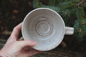 PREORDER: Hand-thrown Snowman Soup Bowl